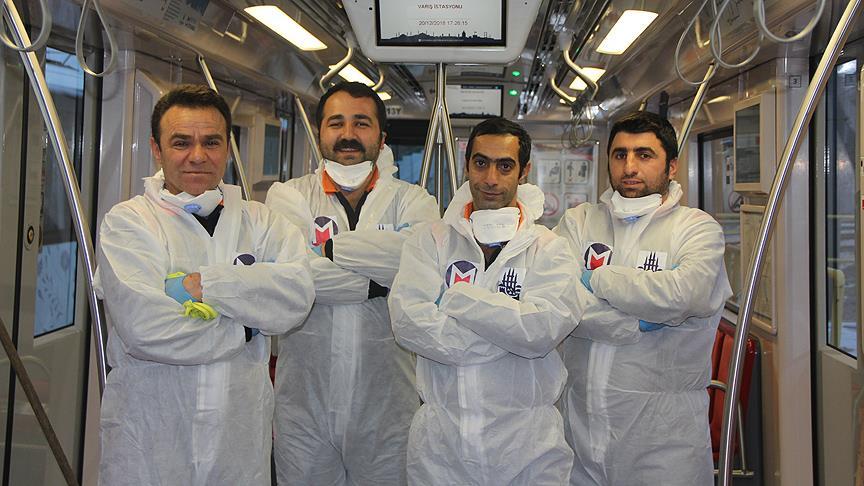 Metroların temizliği onlara emanet 