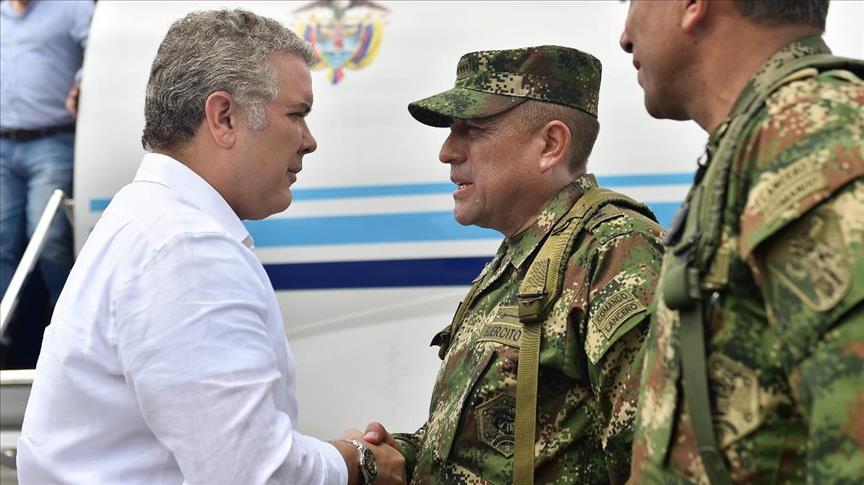 Presidente de Colombia felicitó soldados y policías que abatieron a alias ‘Guacho’