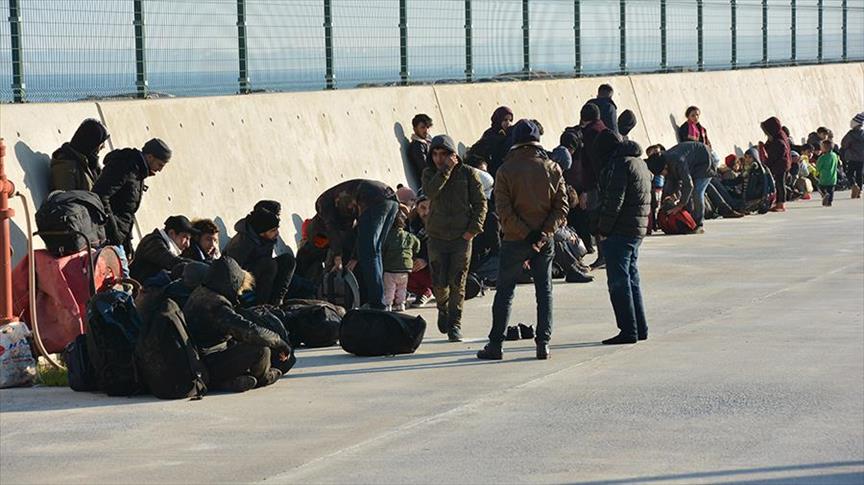 Nearly 150 irregular migrants held across Turkey