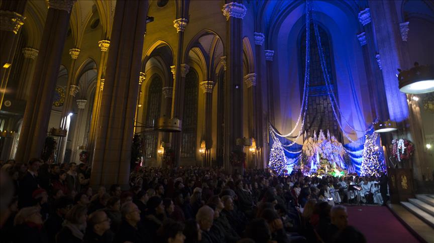 Turquie: Les catholiques d'Istanbul réunis pour la messe de Noël