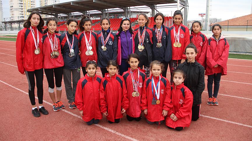 Gaziantep'in şampiyon yürüyüşçüleri