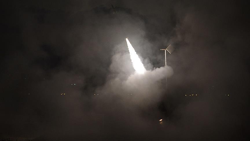 الجيش الإسرائيلي يعلن التصدي لصاروخ أطلق من سوريا 