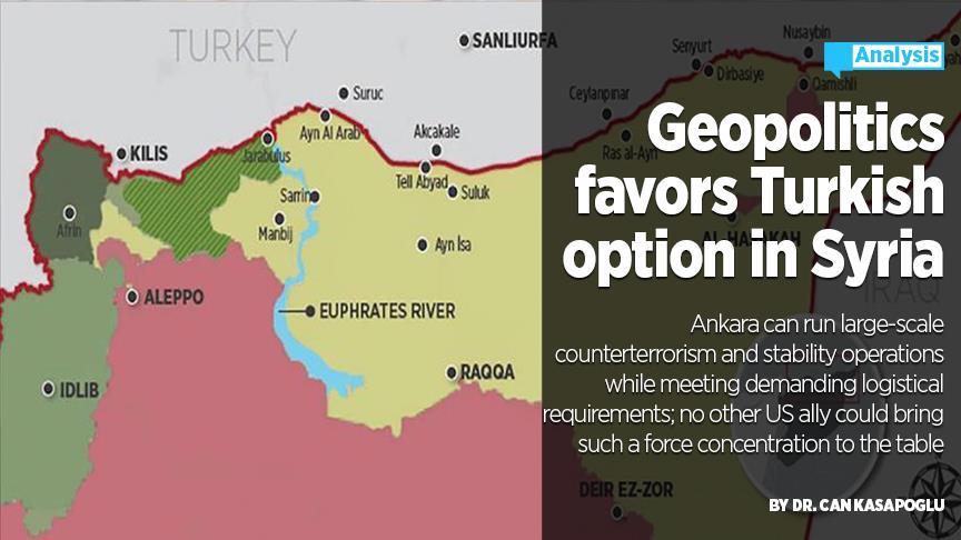 Geopolitics favors Turkish option in Syria