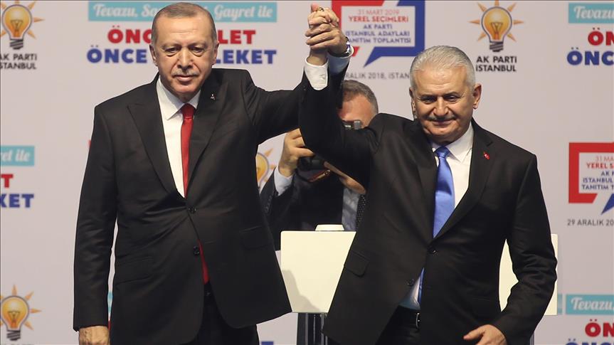 Binali Yildirim kandidat AK Partije za gradonačelnika Istanbula