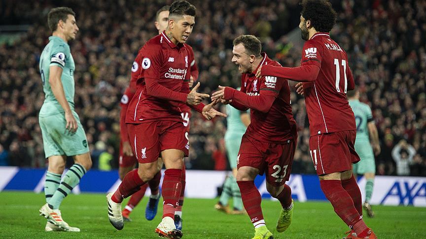 Liverpool, Arsenal'i farklı yendi