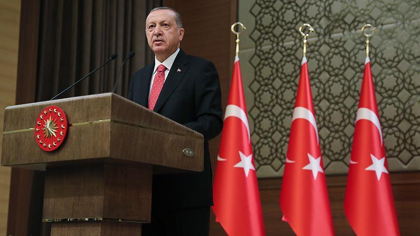Erdogan sends New Year’s greetings to world leaders