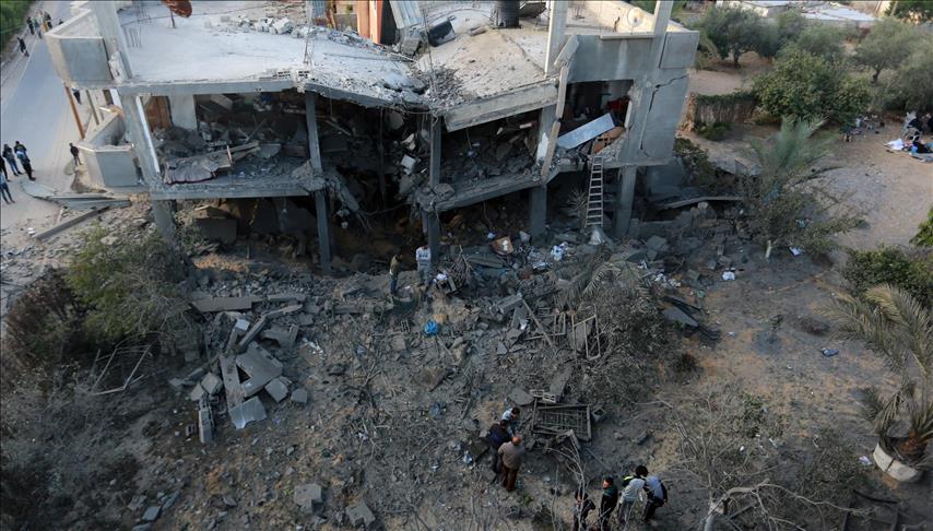 Israel realizó 865 ataques aéreos en Gaza durante el 2018