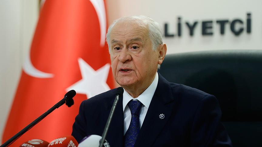 MHP Genel Başkanı Bahçeli: Münbiç'teki sinsi tiyatroların bitirilmesi milli gaye olmalı