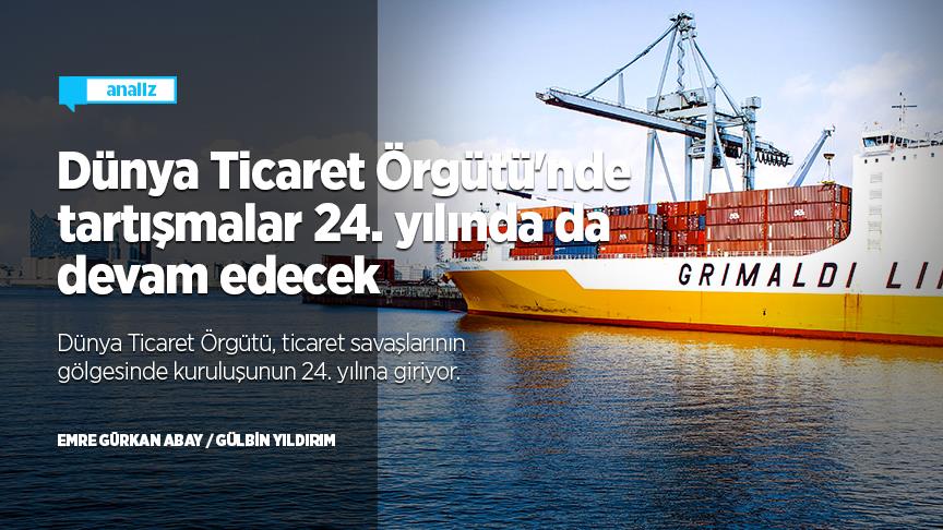 Dünya Ticaret Örgütü'nde tartışmalar 24. yılında da devam edecek