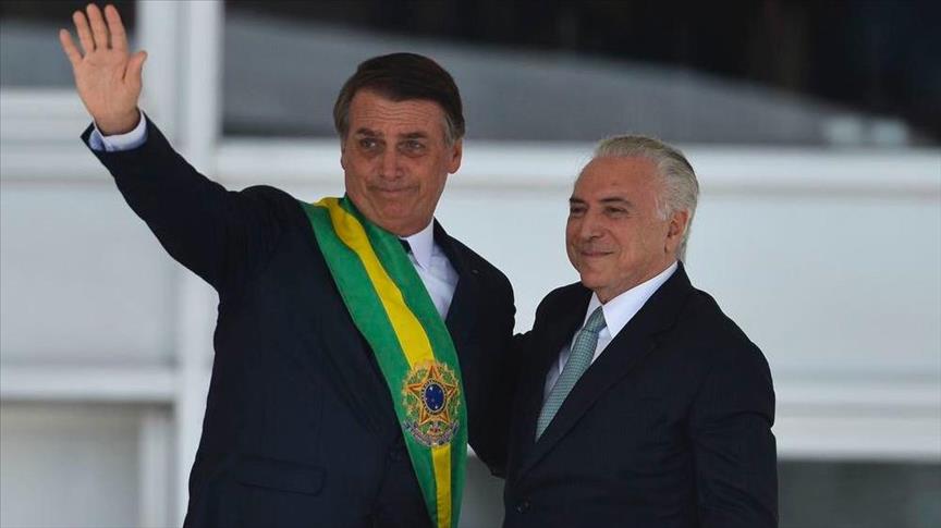 La derecha se toma el poder en Brasil con posesión de Jair Bolsonaro