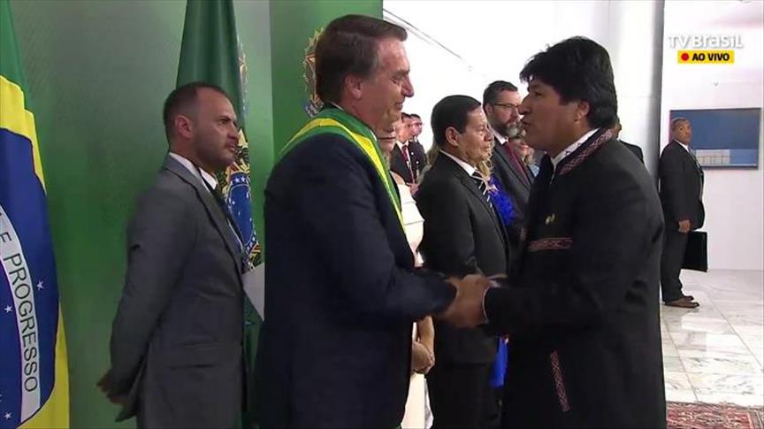 El mensaje del izquierdista Evo Morales a Jair Bolsonaro previo a su posesión