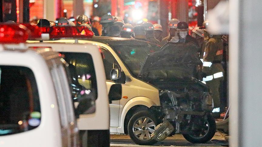 Japan: 8 injured as van rams into pedestrians