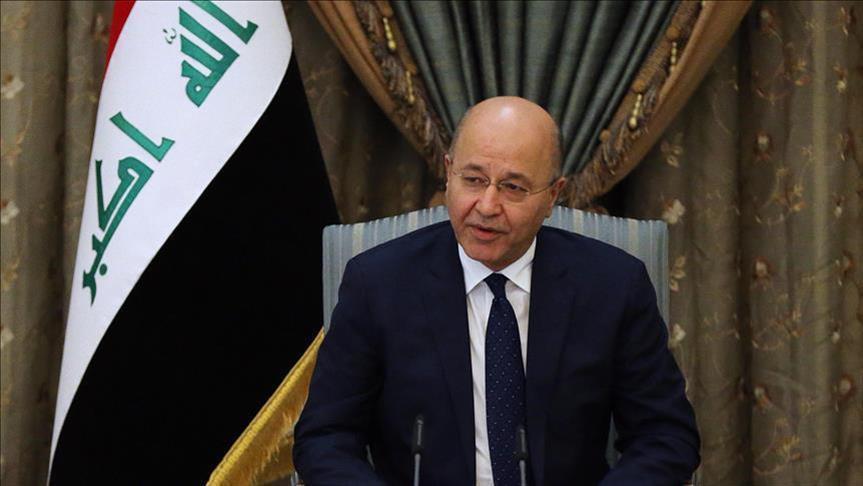 Iraqi president to visit Turkey on Thursday 