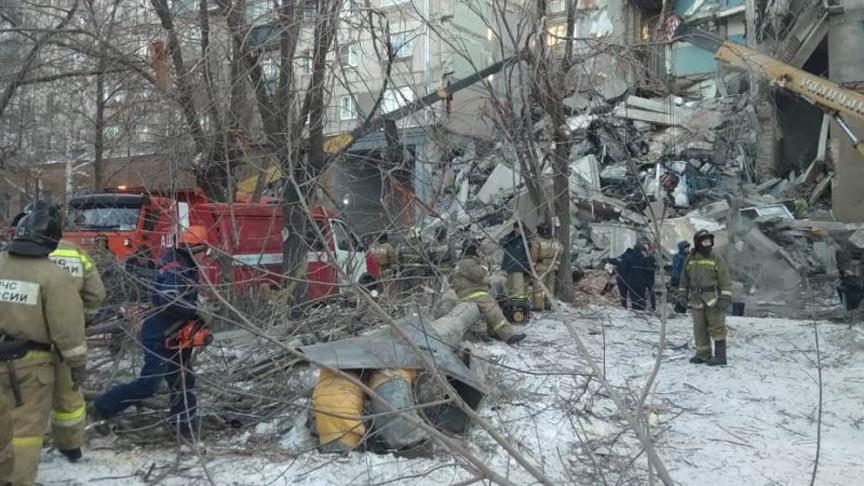 Rusya'daki gaz patlamasında ölü sayısı 37'ye çıktı