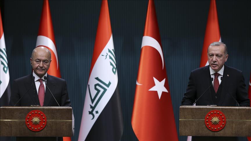 📹 مؤتمر صحفي للرئيس التركي ونظيره العراقي