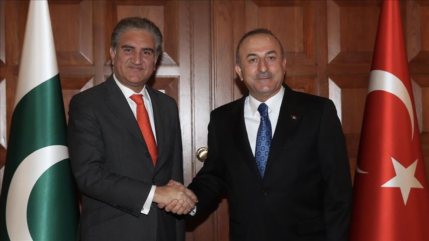 Turkish, Pakistani FMs meet in capital Ankara