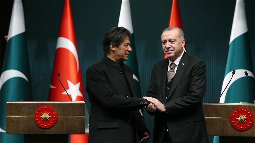 Erdogan’s cooperation pledge flashed on Pakistani media