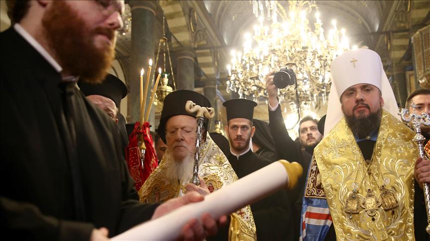 Ukrainian Orthodox Church gets 'autocephaly' status