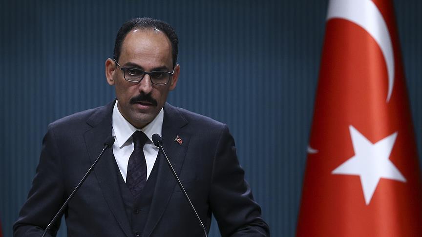 Claims that Turkey targets Kurds are irrational: Spokesman Kalin