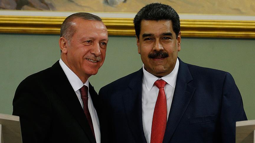 Turkey's Erdogan, Maduro agree to boost cooperation