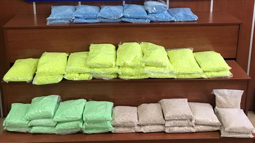 Tekirdağ'da 600 bin uyuşturucu hap ele geçirildi