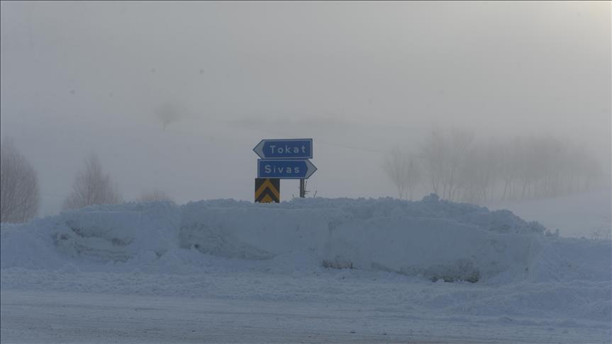 Avec -30°C, Sivas "l’endroit le plus froid de Turquie"