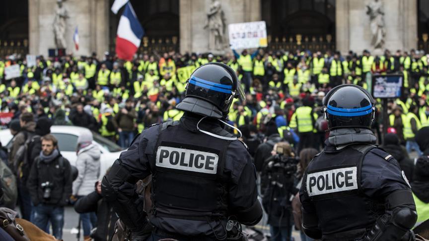 French minister blames ‘foreign powers’ for protests