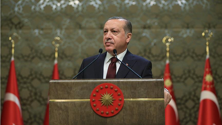 أردوغان: الفن والثقافة لا يقلان أهمية عن مكافحة الإرهاب