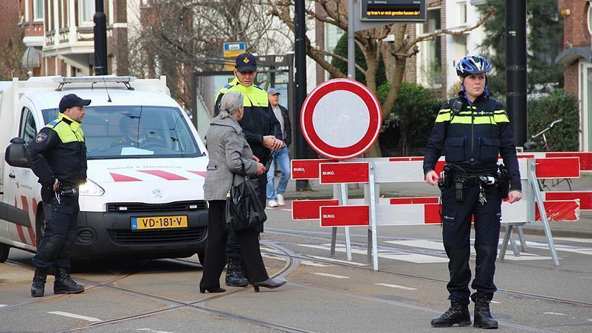 Protesters hurl stones at Iran's embassy in Netherlands