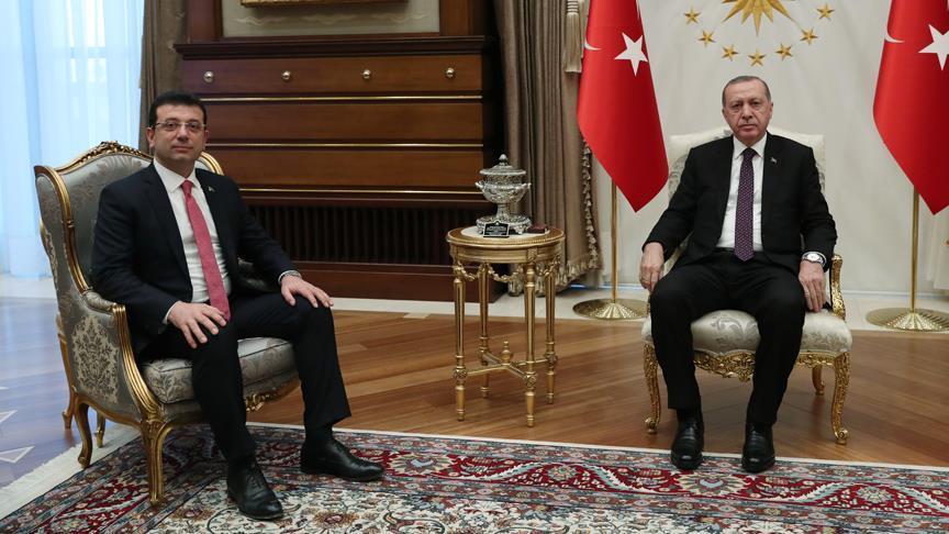 Erdogan meets CHP’s mayoral candidate for Istanbul