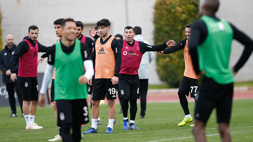 Beşiktaş'ın ikinci yarı hazırlıkları sürüyor