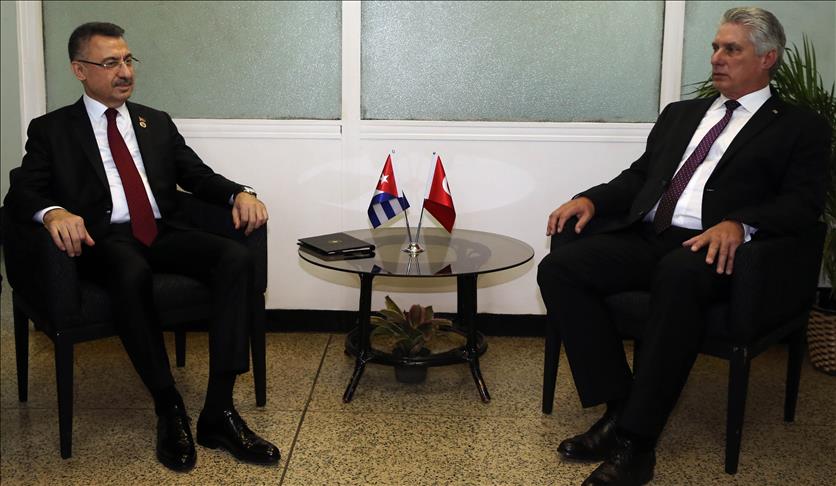Turkish, Venezuelan VPs agree to bolster bilateral ties