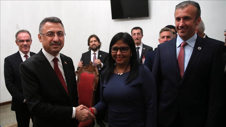 Cumhurbaşkanı Yardımcısı Oktay, Rordiguez ile görüştü