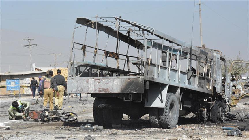 Truck bombing kills 4 in Afghan capital