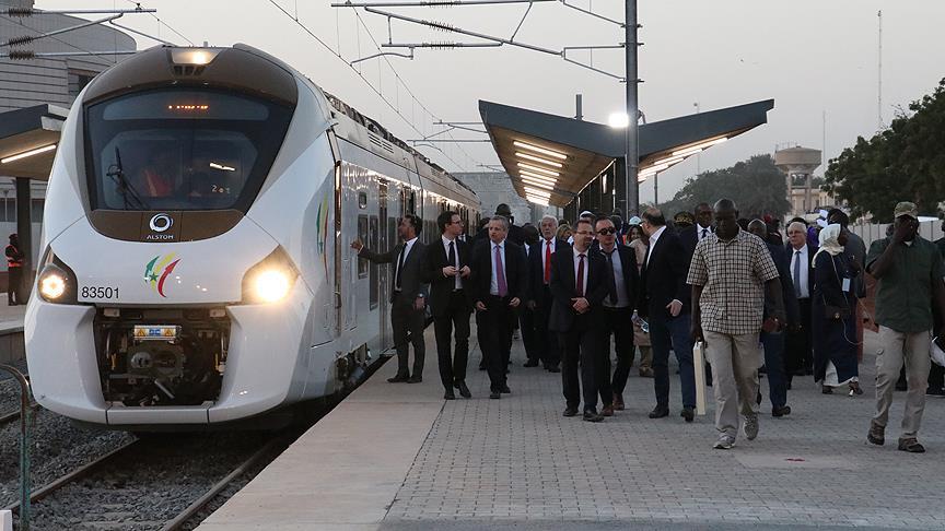 Senegal'in tek aktif demir yolu hattı açıldı