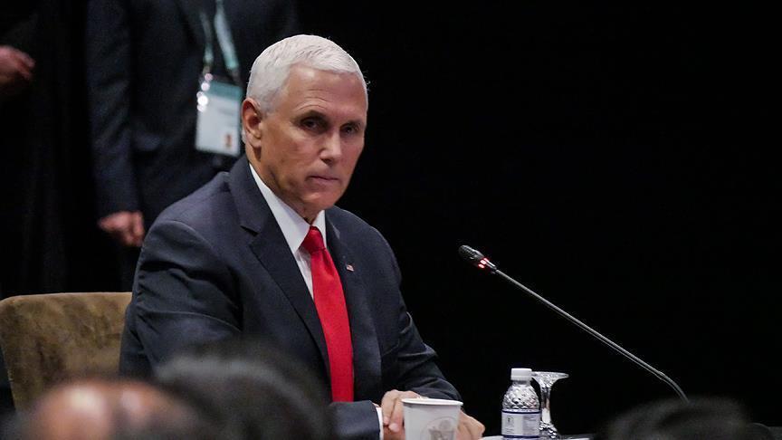 US' Pence claims Daesh defeated hours after attack