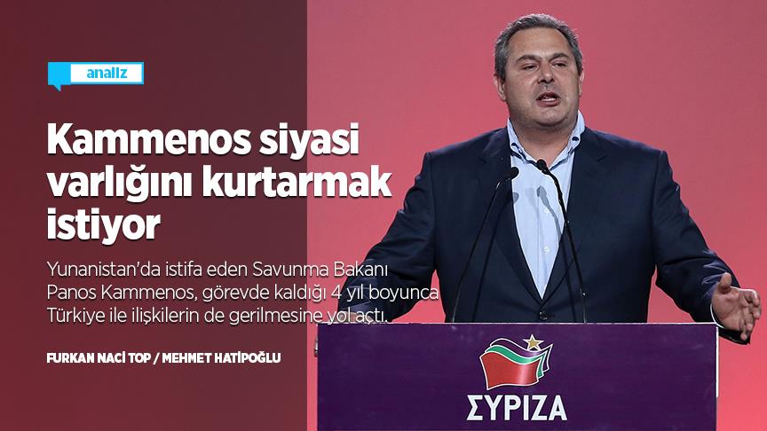 Yunanistan'ın 'sorumsuz siyasetçisi' istifasıyla siyasi varlığını kurtarmak istiyor