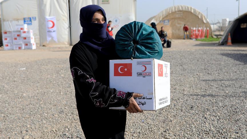 Turkish relief agency assists refugees in northern Iraq