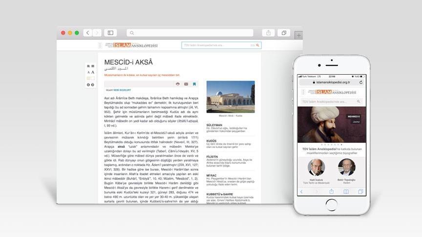 Islam Ansiklopedisi Web Sitesine Kullanici Dostu Tasarim