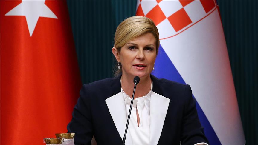 رئيسة كرواتيا: نرغب في بلوغ تبادلنا التجاري مع تركيا مليار دولار
