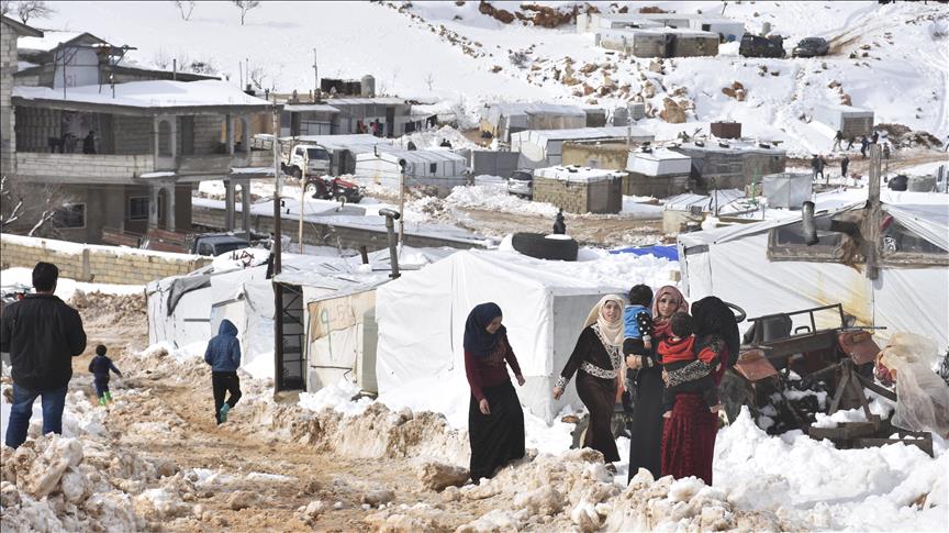 Lübnan'da Suriyeli sığınmacılar için 'acil durum' ilan edildi