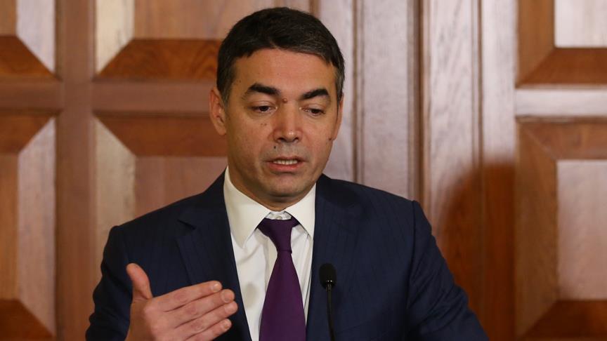 Makedonya Dışişleri Bakanı Dimitrov: Terörle mücadelede Türkiye'nin yanında olmaya devam edeceğiz