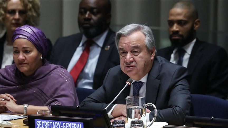 António Guterres pide acelerar lucha contra cambio climático 