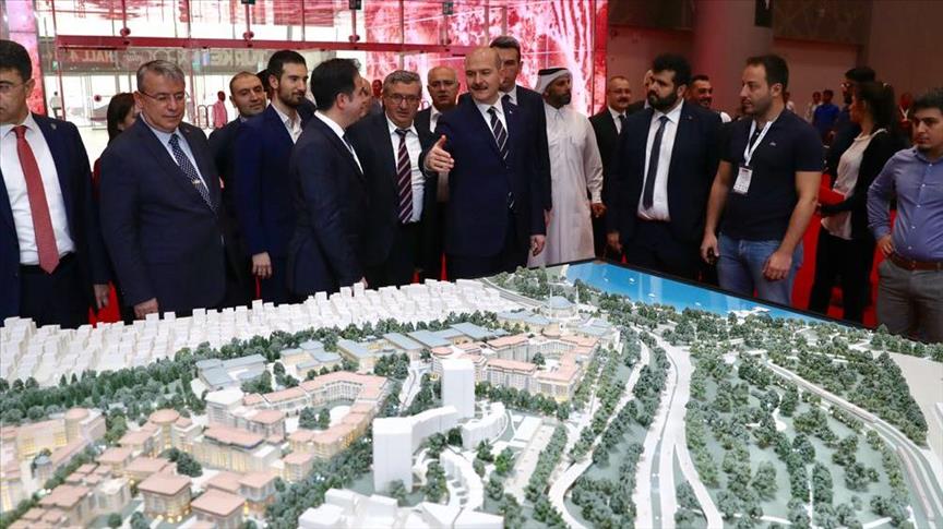 وزير الداخلية التركي يزور معرض "إكسبو تركيا في قطر"