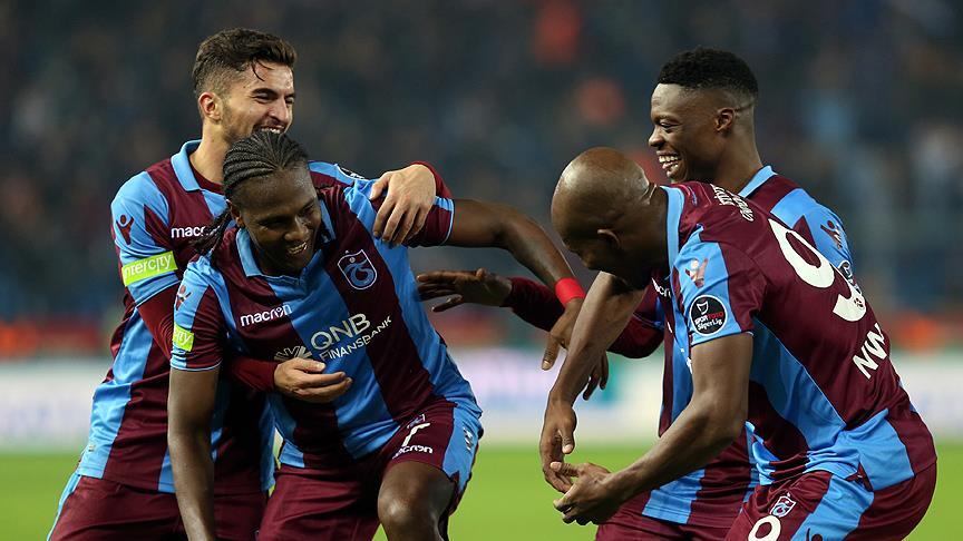 Trabzonspor golcüleriyle gülüyor