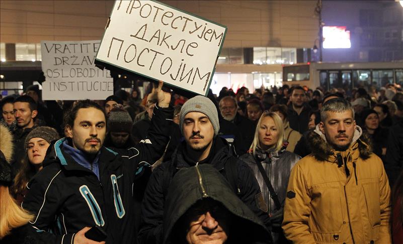 Drugi protest protiv vlasti u Nišu: "Vučiću, Srbija te više neće"