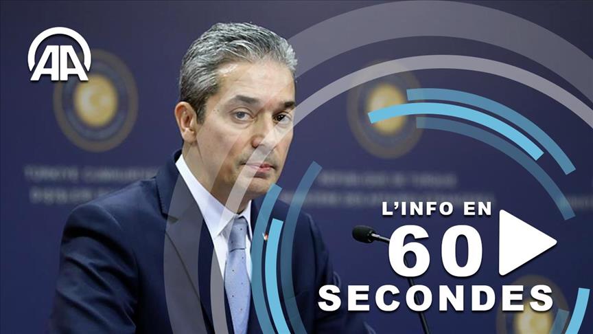 60 secondes Anadolu Agency 18 Janvier 2019