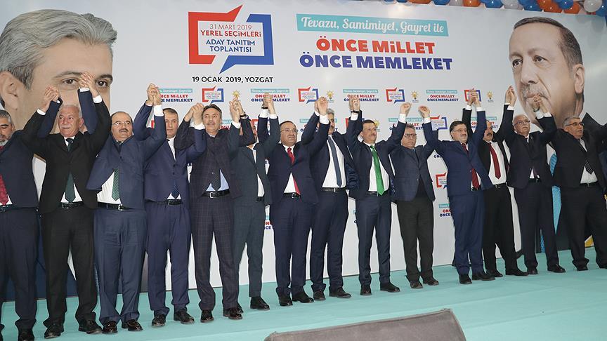 ak parti yozgat il ve ilce belediye