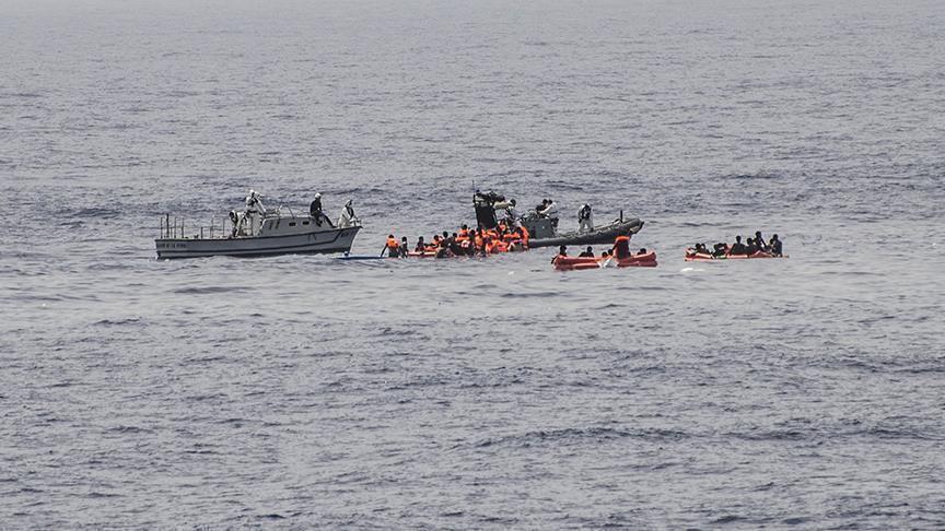 مصرع 3 مهاجرين وإنقاذ 3 إثر غرق زورق قبالة سواحل ليبيا