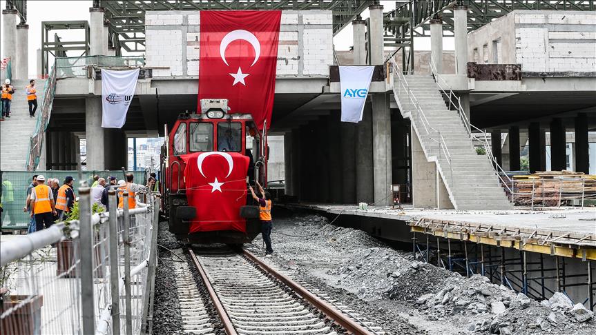 Gebze - Halkalı Marmaray Hattı'nın tamamlanan kısımları teste alınacak